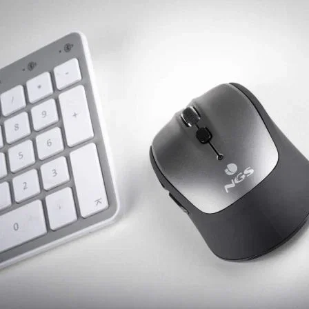 Ngs Ratón Inalámbrico Bluetooth Frizzbt Hasta 1600 DPI Gris Ngs Ratón Inalámbrico Bluetooth Frizzbt Hasta 1600 DPI Gris